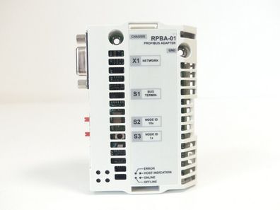 ABB RPBA-01 Profibus Adapter APPL 1.11 CPI 1.20 Rev: D SN 3330253
