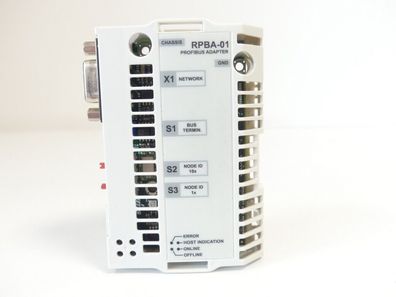 ABB RPBA-01 Profibus Adapter APPL 2.11 CPI 1.28 Rev: H SN 5500574