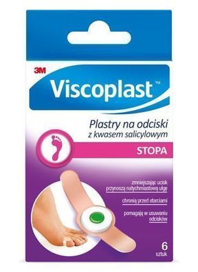 Viscoplast Hornhaut-Pflaster 6 Stk von 3M