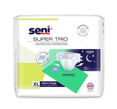 Super Seni Trio Inkontinenz-Pants XL 10 Stück