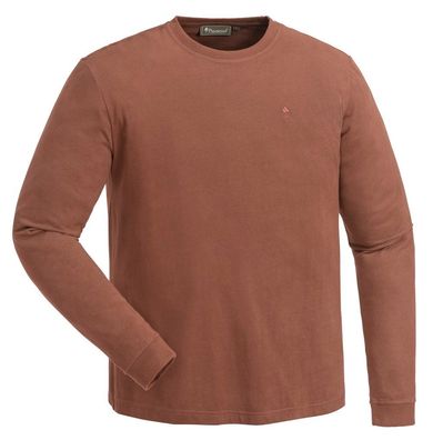 Pinewood 5404 Peached L/S Langarmshirt D. Copper (566) - Größe: 4XL