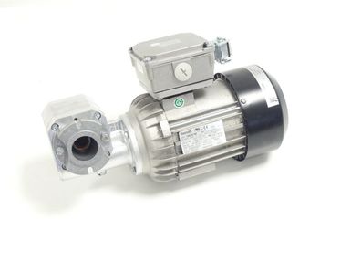 Rexroth MNR: 3 842 547 992 Motor 3842548306 SN: 17387513 + Aufsteckgetriebe