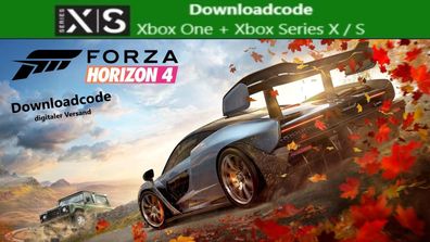 NEU für XBOX One Series X S Spiel Forza Horizon 4 Game Key Download Code per Email