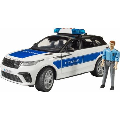 bruder Range Rover Velar Polizeifahrzeug mit Polizist, Modellfahrzeug