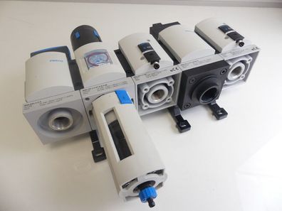 Festo MS6-EM1-1/2 S + MS6-LFR-1/2-D7-E-R-V-AS + MS6-FRM-1/2-AD7