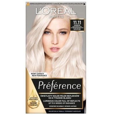 L'Oreal Paris Preferenz Haarfarbe 11.11 Venedig