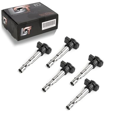 5x Zündspule Zündmodul für Audi RS3 Q3 für Donkervoort D8 für VW Beetle Golf 2.5