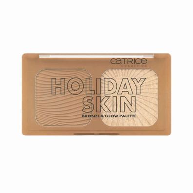 Catrice Bronzer & Highlighter Palette Holiday Skin 010 Out Of Office, 5,5 g