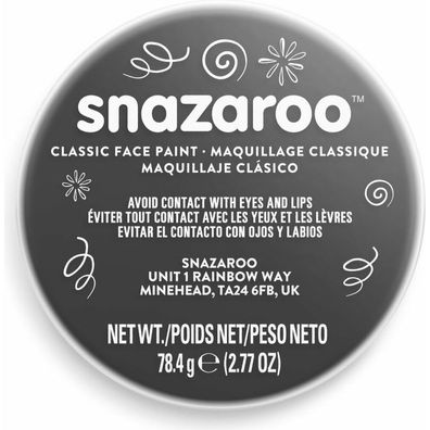 Snazaroo Gesichtsfarbe Schwarz 75ml