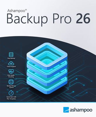 Ashampoo Backup Pro 26, Windows 10/11 (64-bit), Dauerlizenz, Download