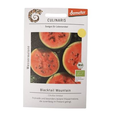 Culinaris-Saatgut - Wassermelone Blacktail Mountain, frühreife und besonders