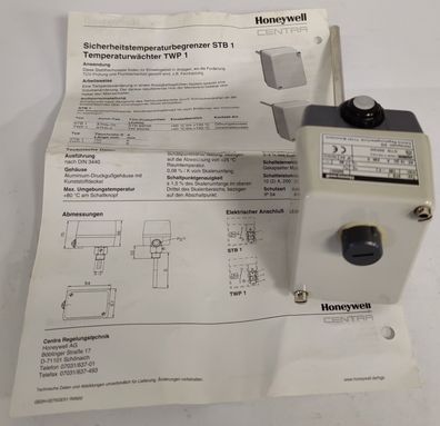 Honeywell Centra Sicherheitstemperaturbegrenzer STB 1 60-130°C 505027