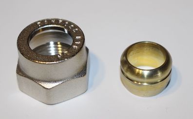 Danfoss Klemmverschraubung 3/4"x18 mm Cu für Kupferrohr / Weichstahl 013G4128