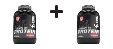 2 x Mammut Formel 90 Protein (3000g) Strawberry