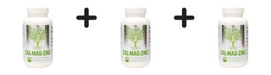 3 x Universal Nutrition Calcium, Zinc and Magnesium (100 Tabs)