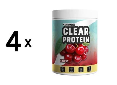 4 x ProFuel Clear Protein Vegan (360g) Cherry