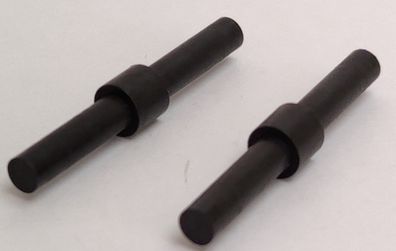 Paul Neuhaus 689080 Paar Stromkreistrenner Schwarz 6 mm für Schienensystem