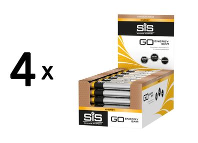 4 x SIS GO Energy Mini Bar (30x40g) Chocolate Fudge