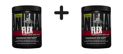 2 x Universal Nutrition Animal Flex Powder (380g) Cherry Berry