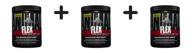 3 x Universal Nutrition Animal Flex Powder (380g) Cherry Berry