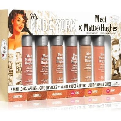 Meet Matte Hughes Mini-Lippenstift 6x1,2ml