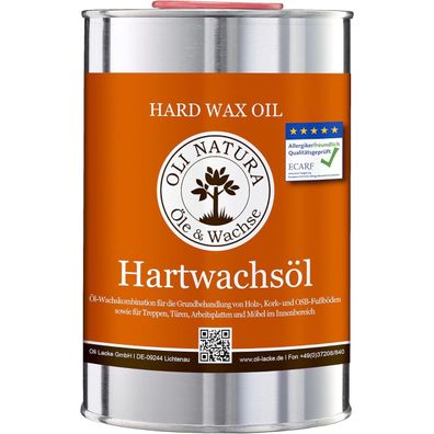 Oli-Natura Hartwachsöl - Farblos