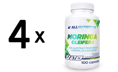 4 x Moringa Oleifera - 100 caps