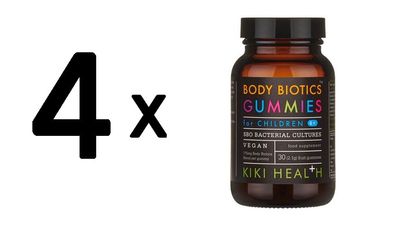 4 x Body Biotics Gummies for Children, 175mg - 30 gummies