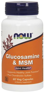 Glucosamine & MSM - 60 vcaps