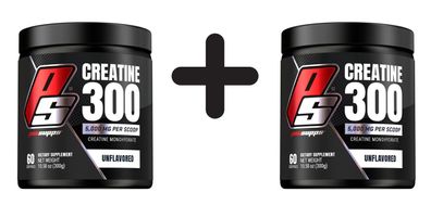 2 x Creatine 300, Unflavored - 300g