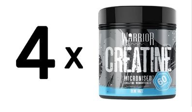 4 x Creatine, Blue Razz - 300g