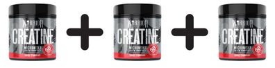 3 x Creatine, Savage Strawberry - 300g