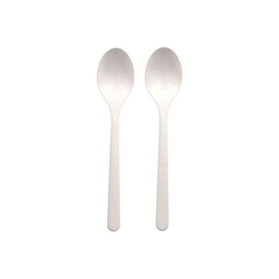 Circulware by Haval Löffel (Mehrweg) PP 18,5 cm weiss | Folie (50 Stück)