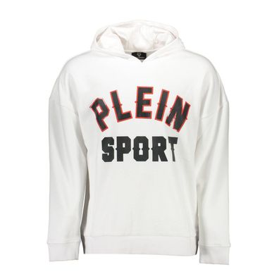 Plein Sport Herren Hoodie weiss S-XXL FIPS220