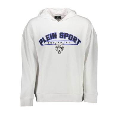 Plein Sport Herren Hoodie weiss S-XXL FIPS219