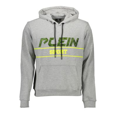 Plein Sport Herren Hoodie grau S-XXL FIPS217