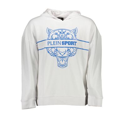 Plein Sport Herren Hoodie weiss S-XXL FIPS218