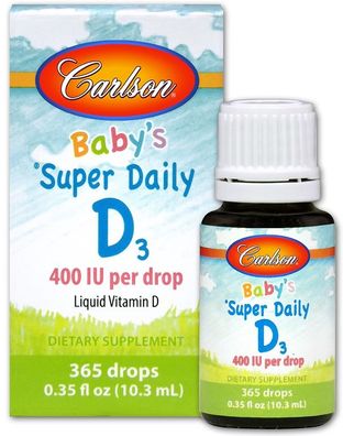 Baby's Super Daily D3, 400 IU - 10 ml