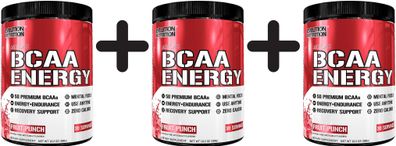 3 x BCAA Energy, Blue Raz - 270g