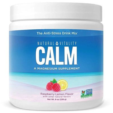 Natural Calm, Raspberry Lemon - 226g