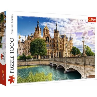 TREFL Puzzle Schloss auf der Insel 1000 Teile