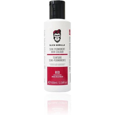 Slick Gorilla Semi Perm Farbe Rot 100ml