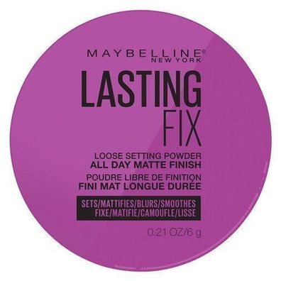 Maybelline Lasting Fix Transparenter Puder, 6 g