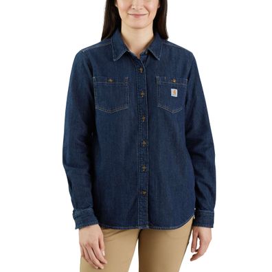 Carhartt Midweight DENIM L/ S SHIRT 105492