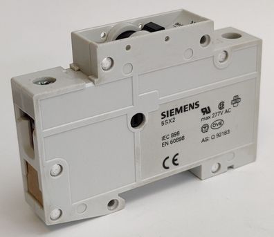 Siemens 5SX21-C2 Leistungsschutzschalter 230/400V AC 2A