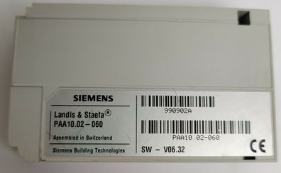 Siemens/Landis & Staefa Programm Modul PAA10.02-060, SW-V06.32