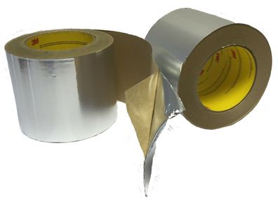 3M Aluminium-Klebeband 3369, 100 mm, 45 m, Reinaluminium, Alu-Klebeband