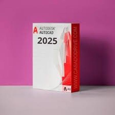 Autodesk AutoCAD 2025 - Kommerzielle 1-Jahres-Lizenz für Windows und macOS