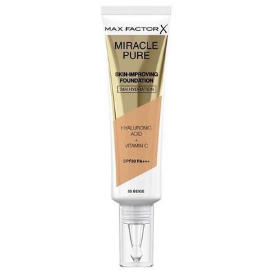 Max Factor Wunder Pure SPF30 PA + + + Foundation Beige, 30ml