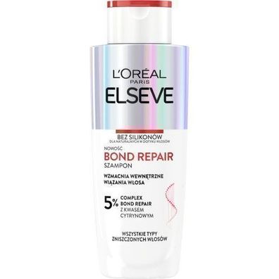 L'Oreal Paris Elseve Bond Repair Shampoo zur Stärkung von innen, 200ml